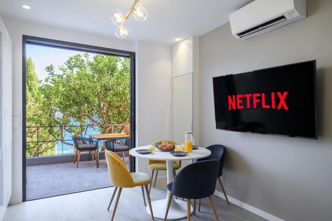 Proche Monaco, Vue Mer, Acces Plage Et Jardin Privatif Saint-Antoine  Exterior photo