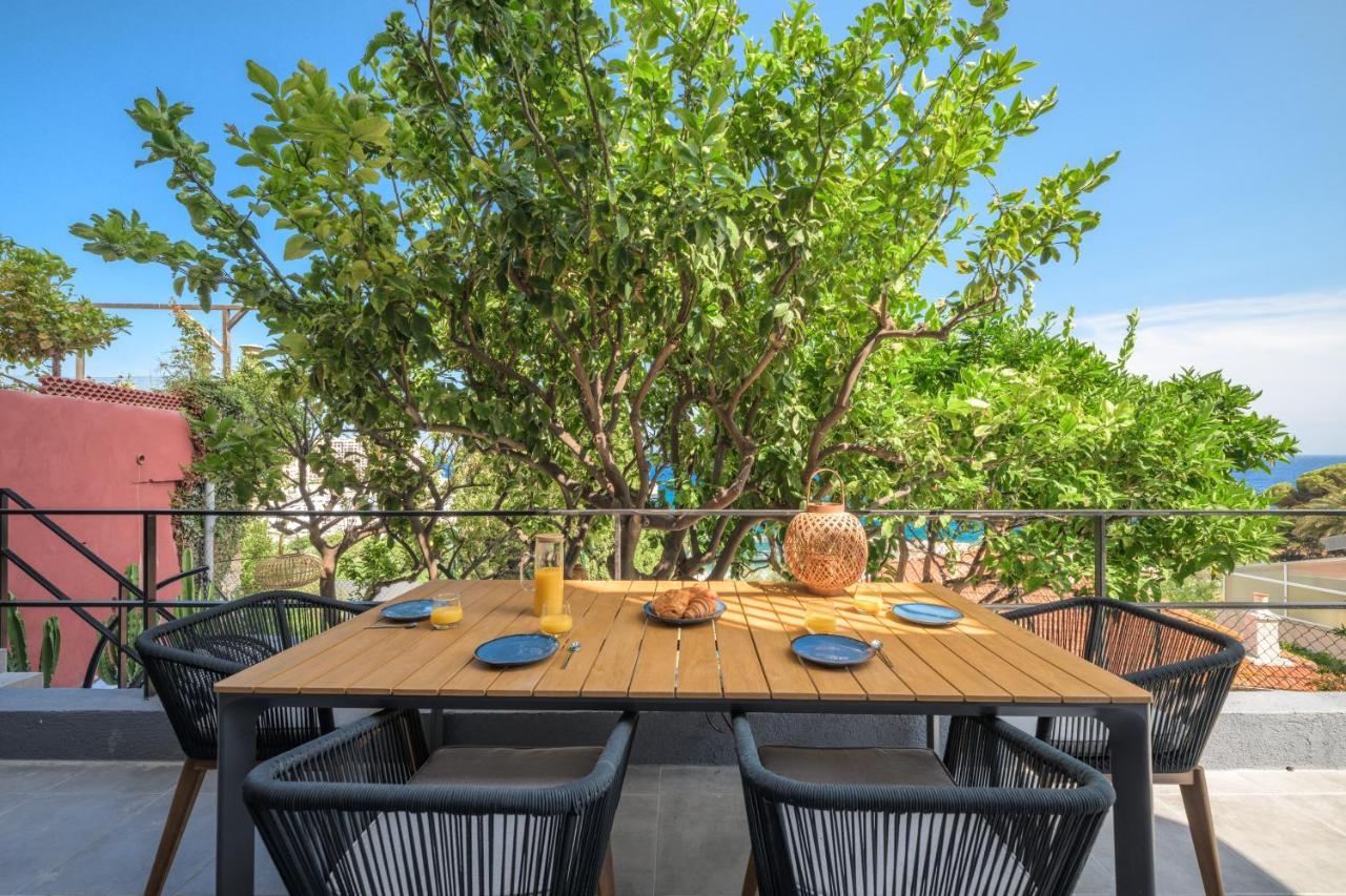 Proche Monaco, Vue Mer, Acces Plage Et Jardin Privatif Saint-Antoine  Exterior photo