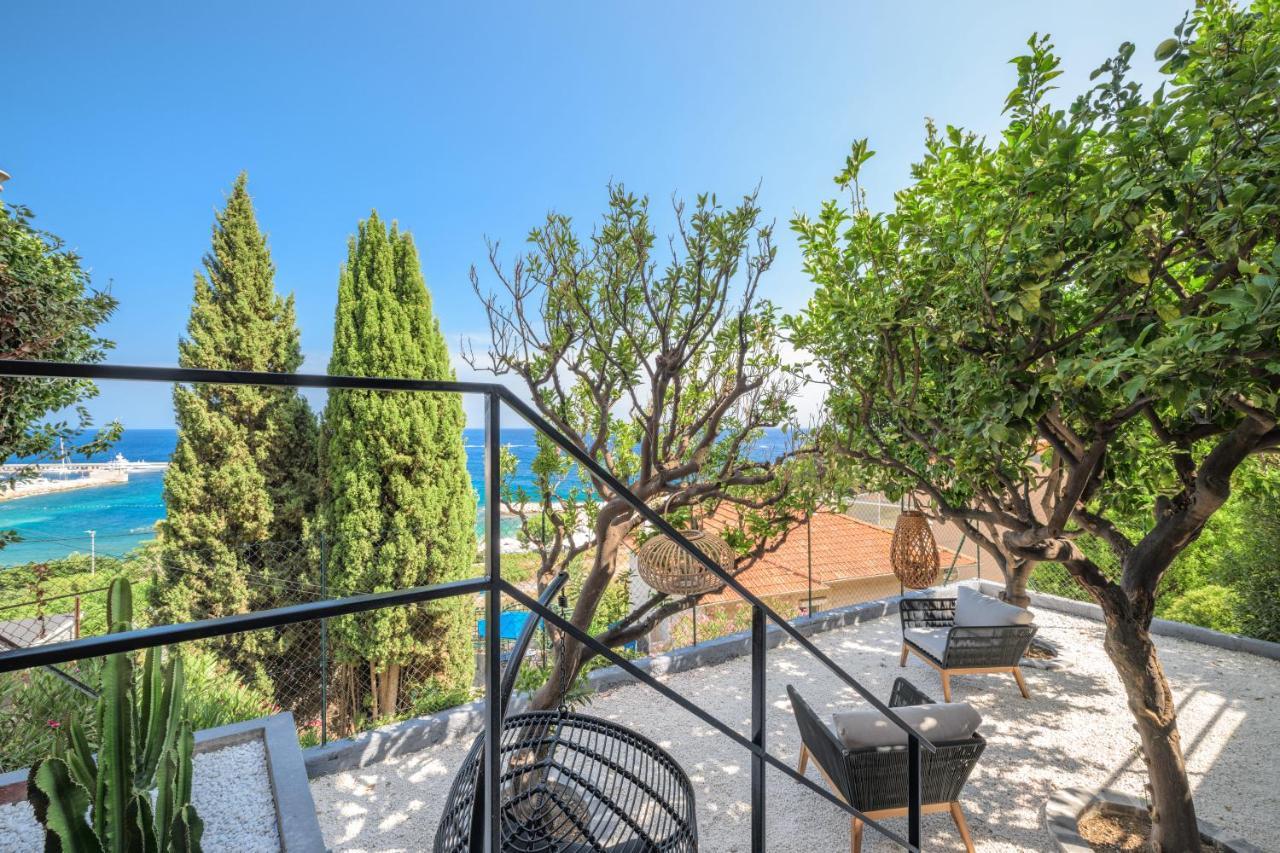 Proche Monaco, Vue Mer, Acces Plage Et Jardin Privatif Saint-Antoine  Exterior photo