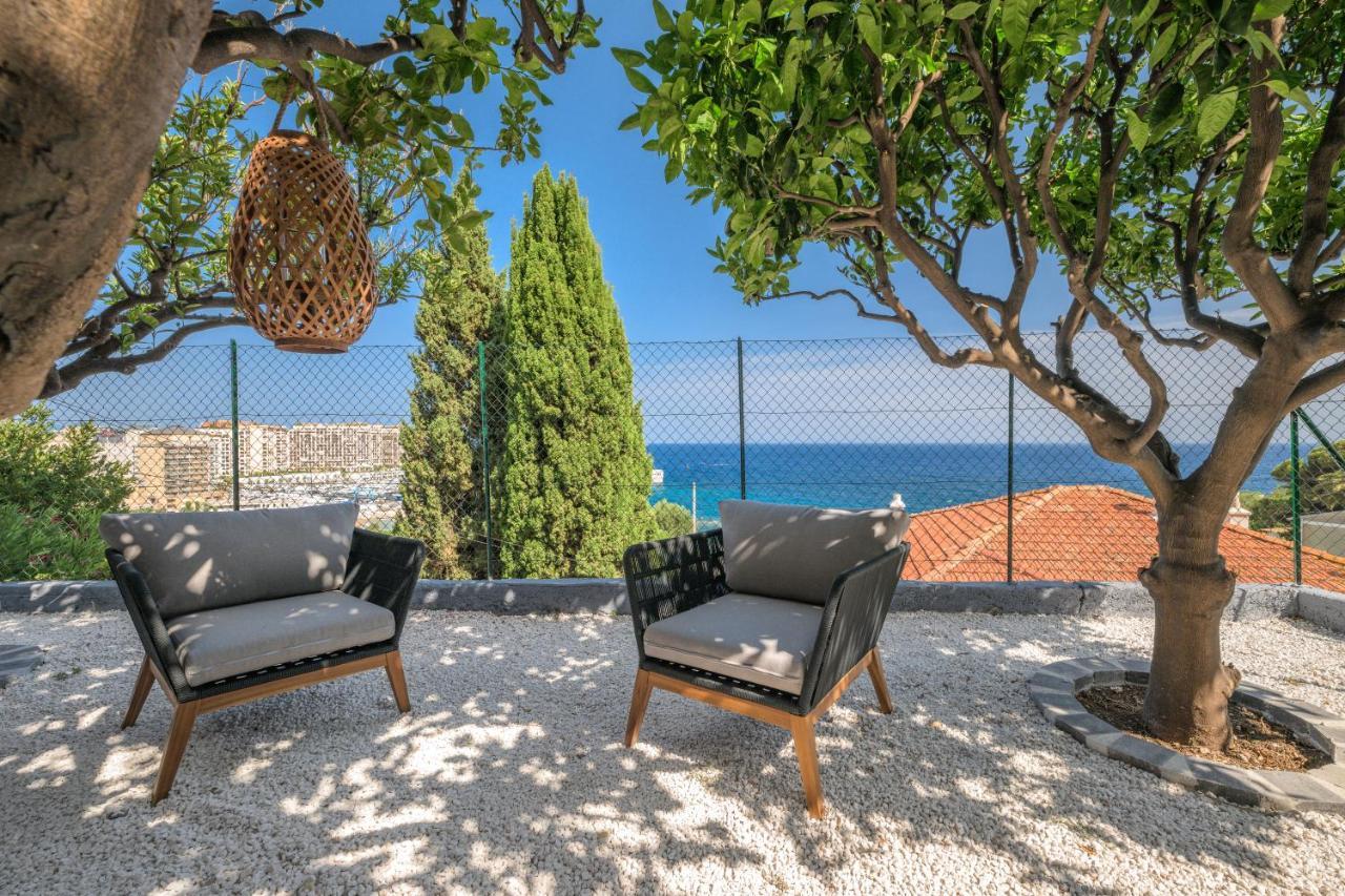 Proche Monaco, Vue Mer, Acces Plage Et Jardin Privatif Saint-Antoine  Exterior photo
