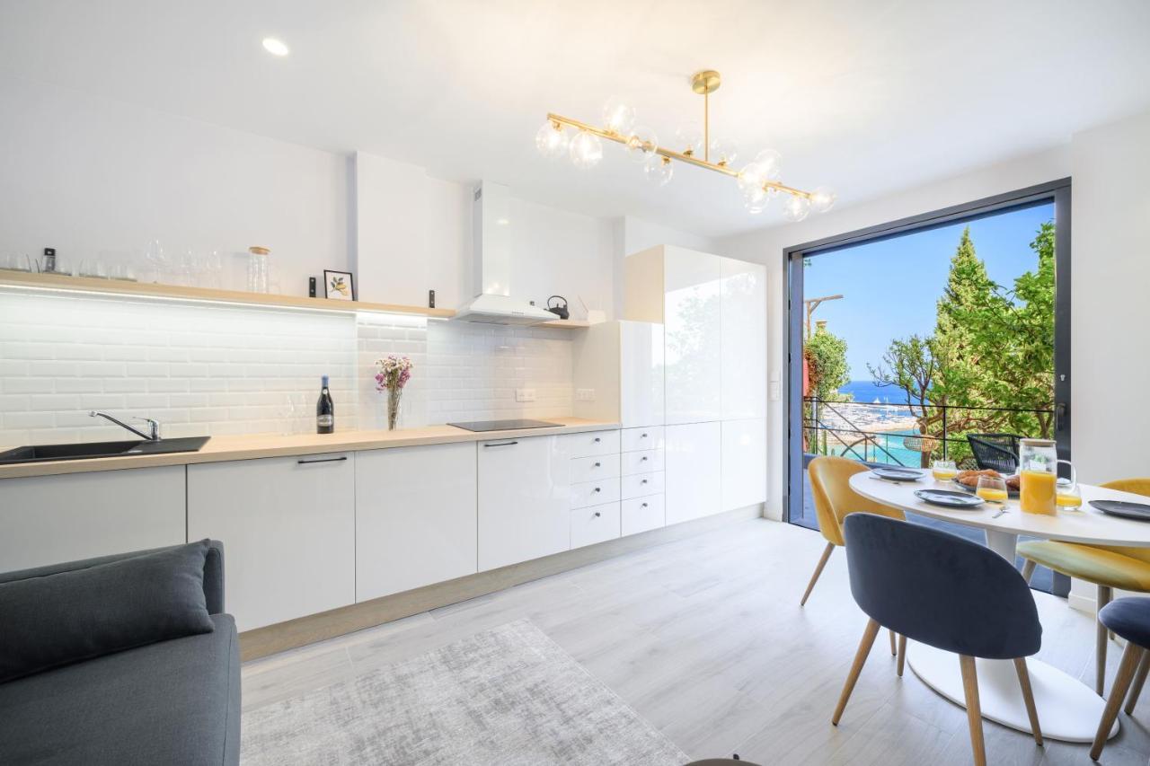 Proche Monaco, Vue Mer, Acces Plage Et Jardin Privatif Saint-Antoine  Exterior photo
