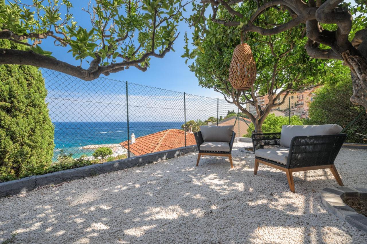 Proche Monaco, Vue Mer, Acces Plage Et Jardin Privatif Saint-Antoine  Exterior photo